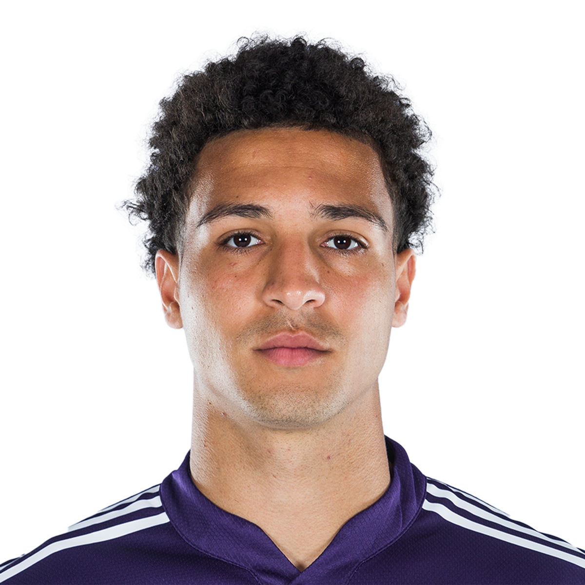 Apr 12, 2021; USA; Orlando City SC player Rio Hope-Gund poses for a 2021 MLS portrait.