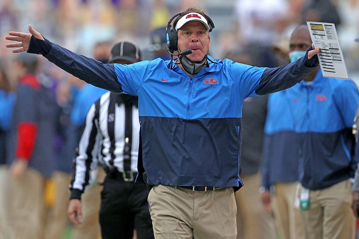 Lane Kiffin announces his Ole Miss program is 100% vaccinated.