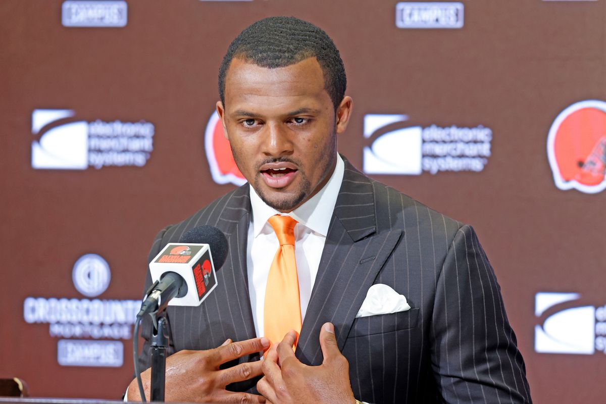 Deshaun Watson said assaulting women is “not in my DNA.”