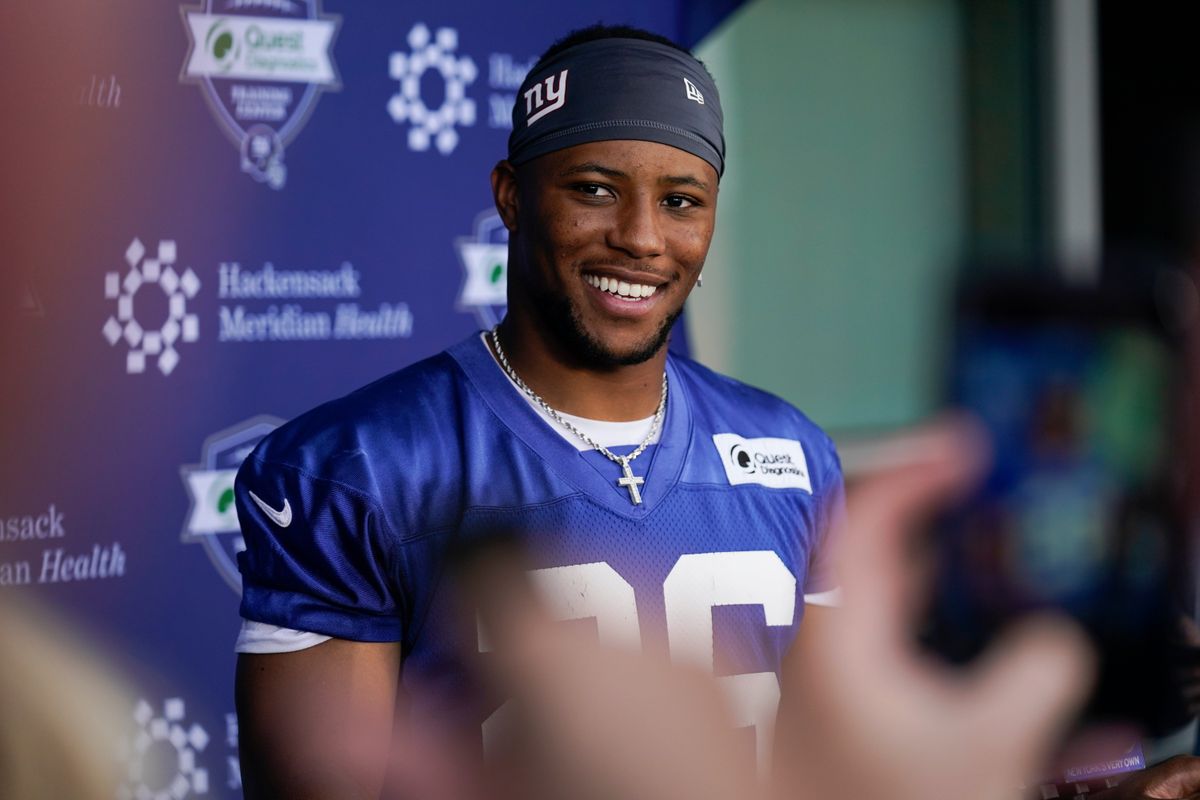 Saquon Barkley didn’t live up to his top-five fantasy draft status last year