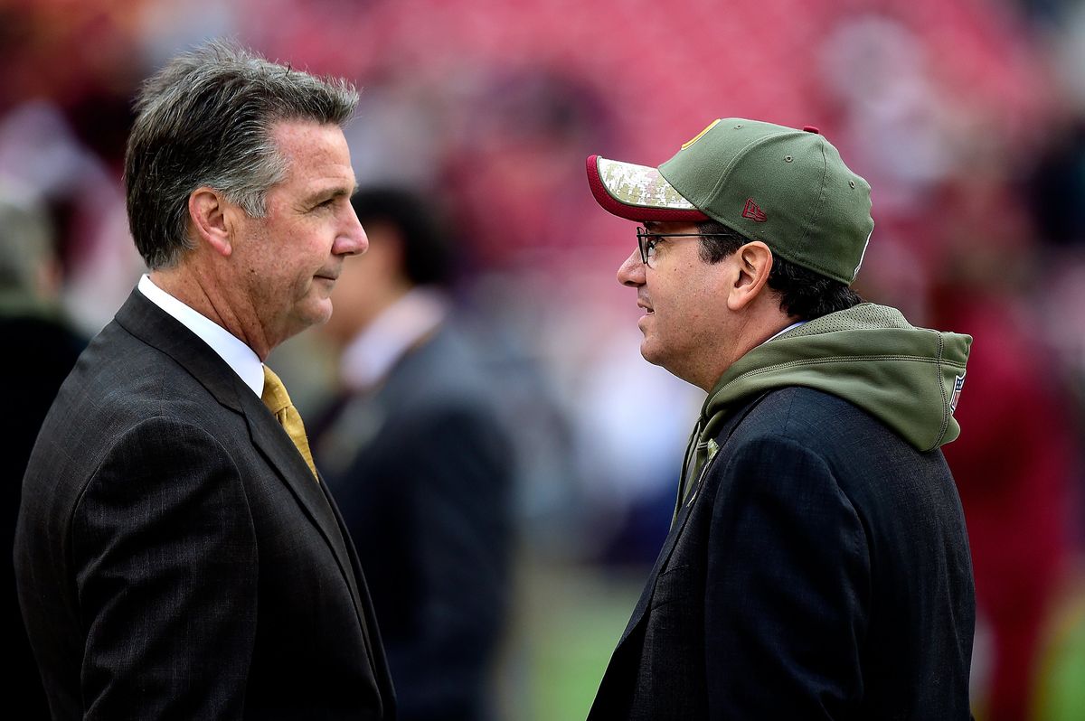 Where there’s smoke, ahem Dan Snyder and Jeff Pash (above), there is most assuredly more fire.