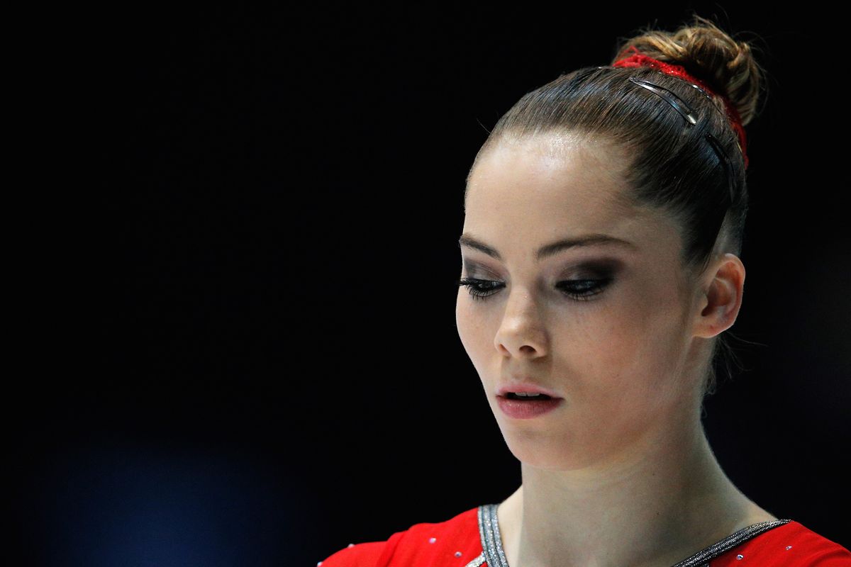 McKayla Maroney competes at the 2013 World Championships. Dean Mouhtaropoulos/Getty Images.