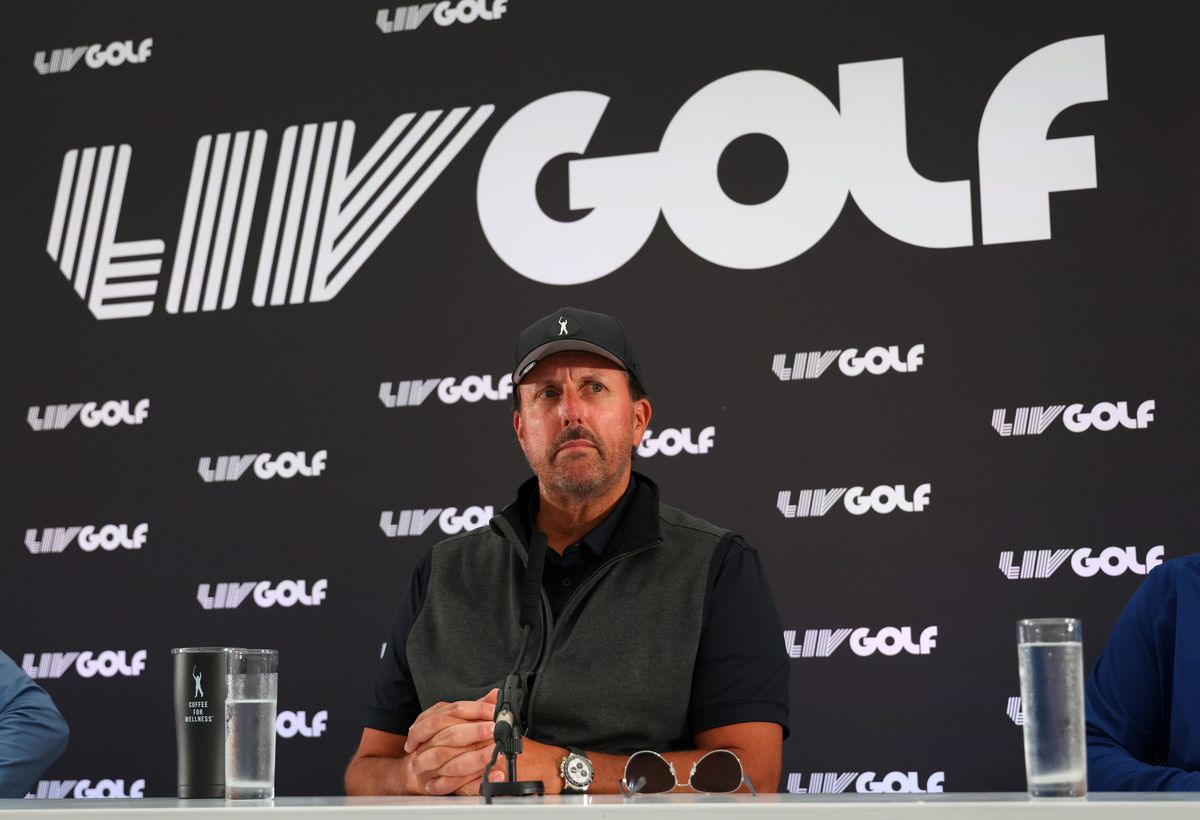Phil Mickelson is the biggest name LIV  Golf drew away from the PGA.