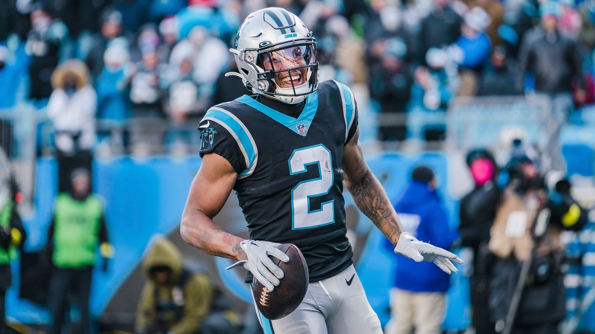 D.J. Moore is headed to Chicago as part of a trade for the No. 1 overall pick