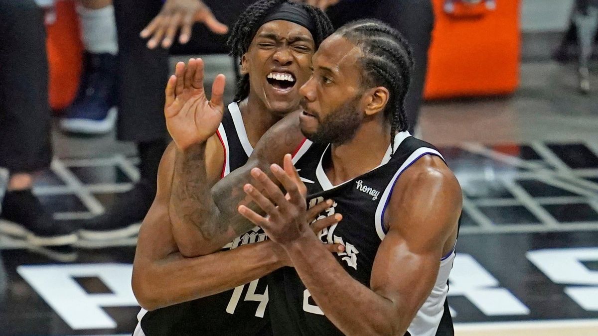 While the Lakers get bounced from the playoffs, the Kawhi and the Clippers survive and advance.