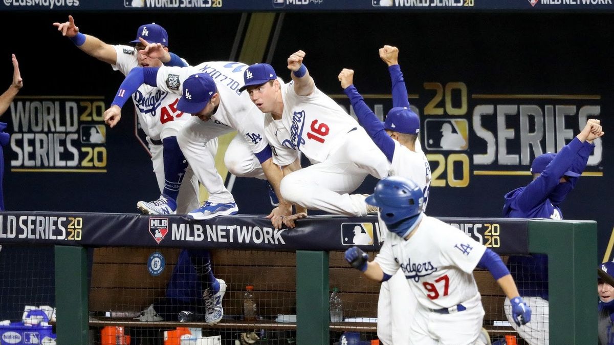 The Dodgers got that monkey off their backs.
