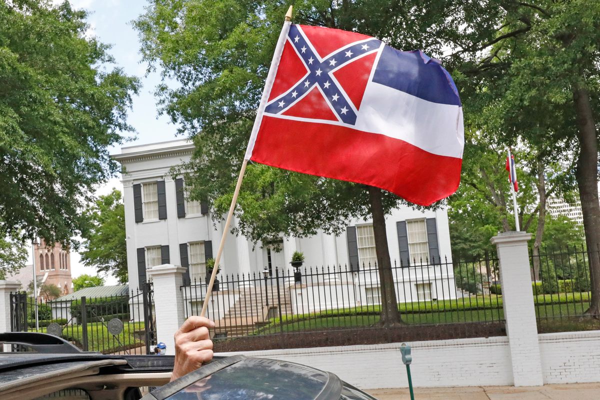 The NCAA and SEC look to rid this country of Mississippi’s onerous flag.