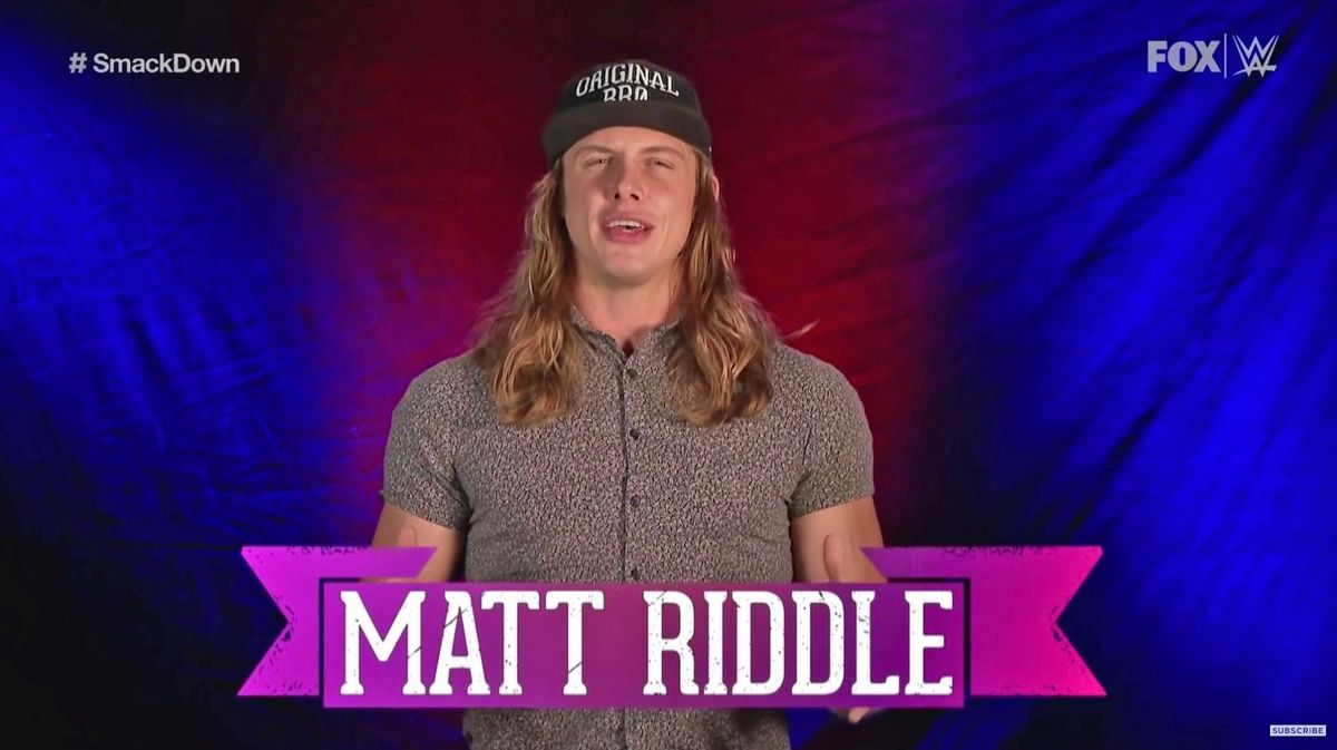 Vince McMahon put the US Championship on Matt Riddle, despite his being accused of sexual assault.