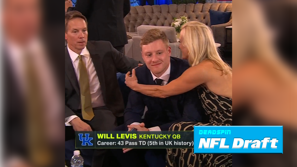 Will Levis was expected to be drafted in the first round, possibly top 10