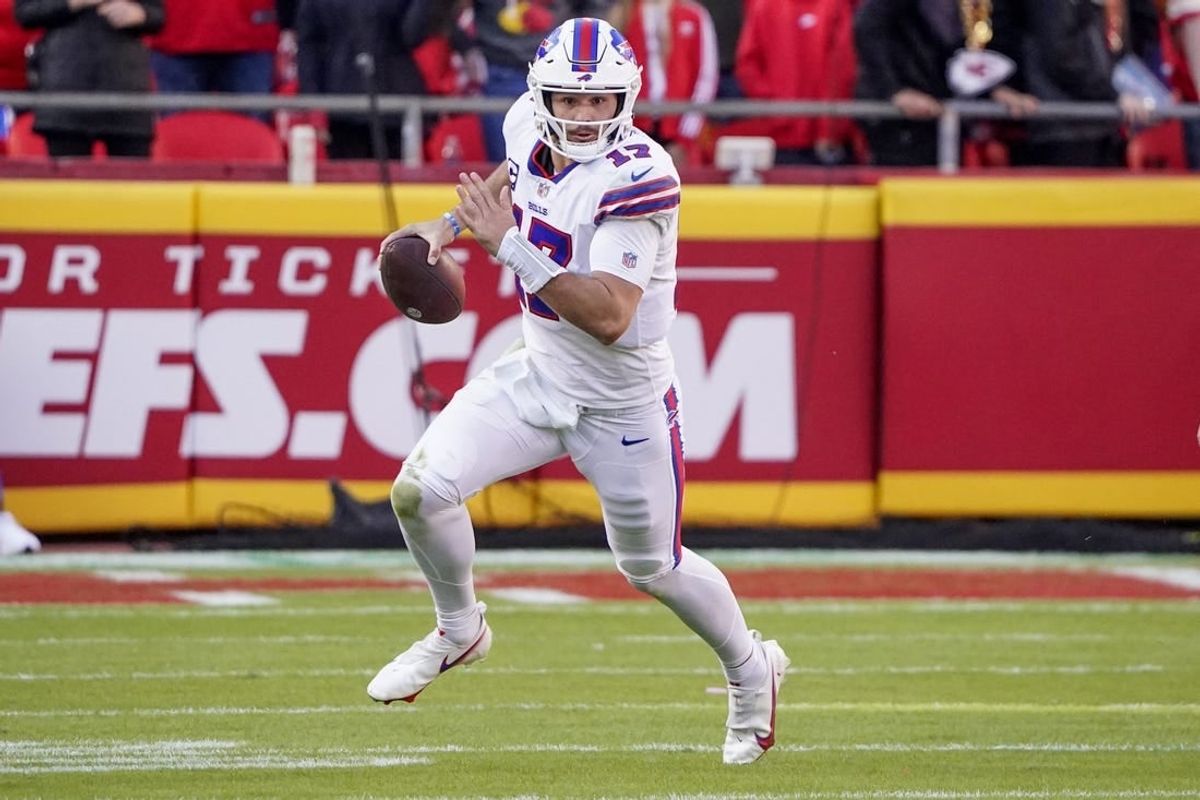 Bills quarterback Josh Allen has two regular-season wins in a row at Arrowhead Stadium.
