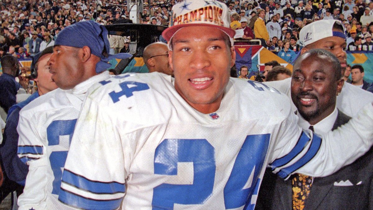 Super Bowl XXX MVP Larry Brown