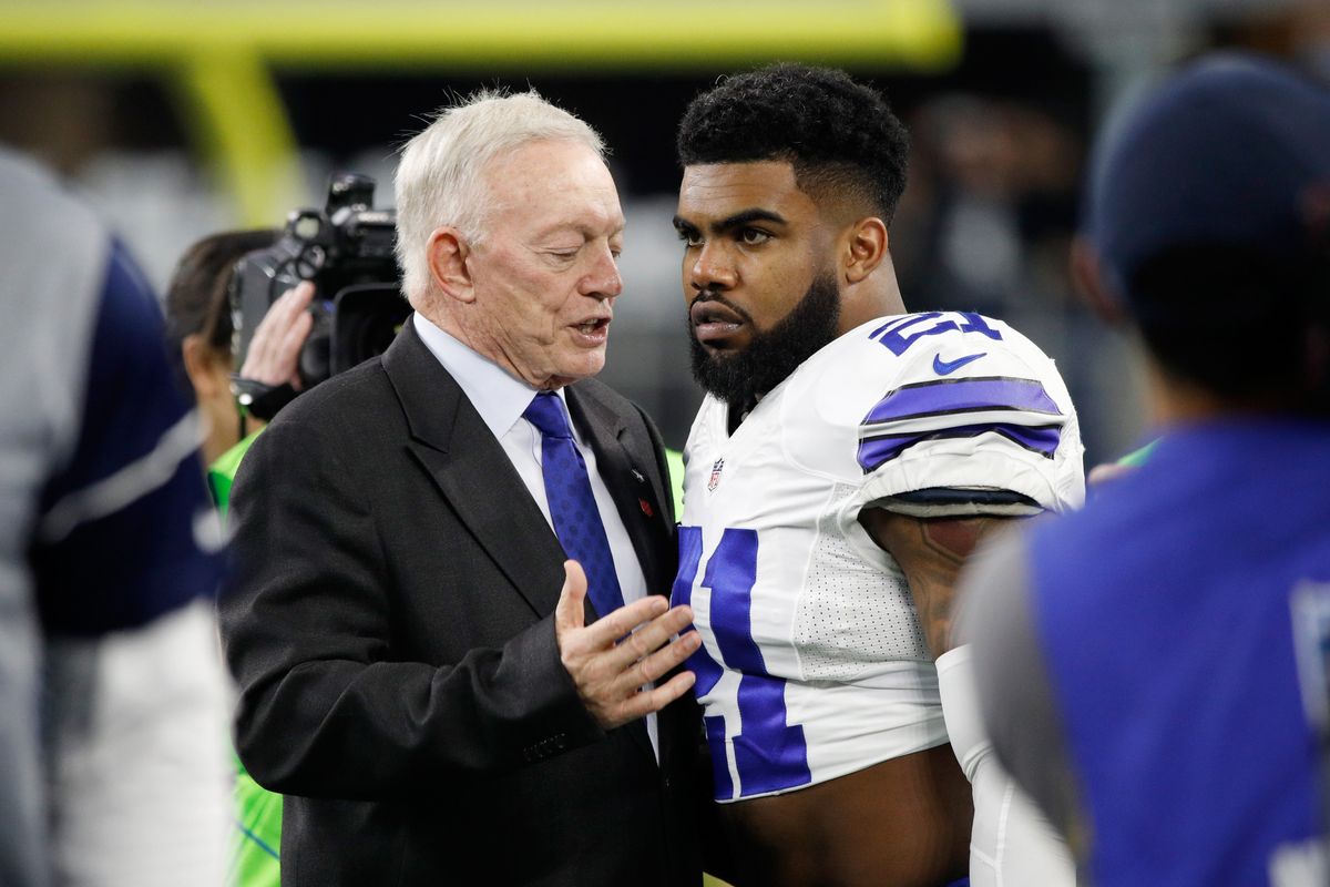 Find yourself someone who values you the way Jerry Jones values Ezekiel Elliott.