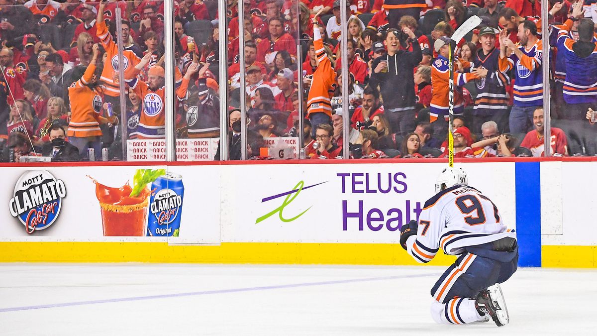 Connor McDavid is going to the Western Conference Finals.
