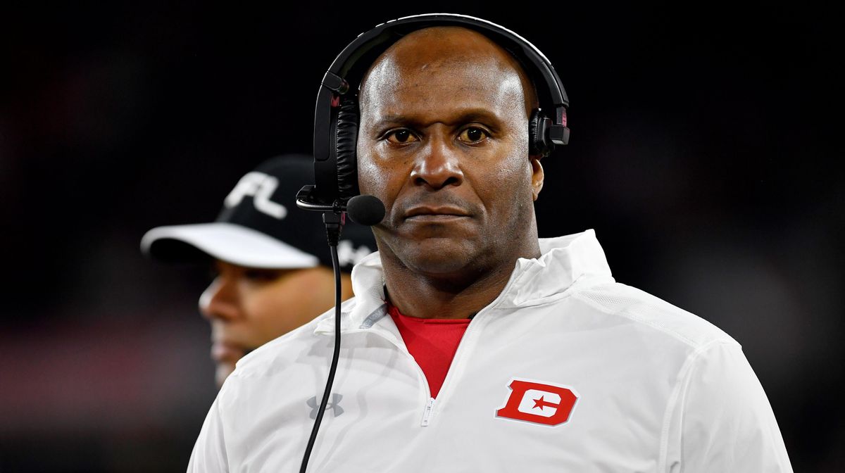D.C. Defenders head coach Reggie Barlow has his team vying for a championship