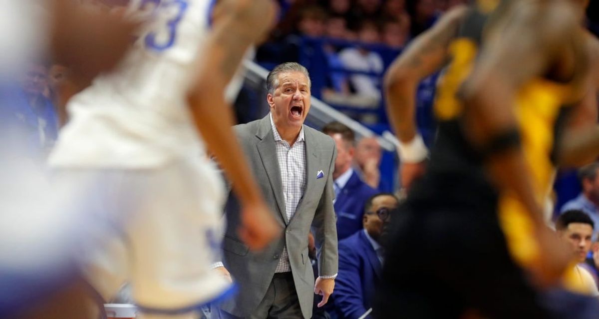 Kentucky   s John Calipari coaches against Texas A & M in Rupp Arena.
Nov. 10, 2023