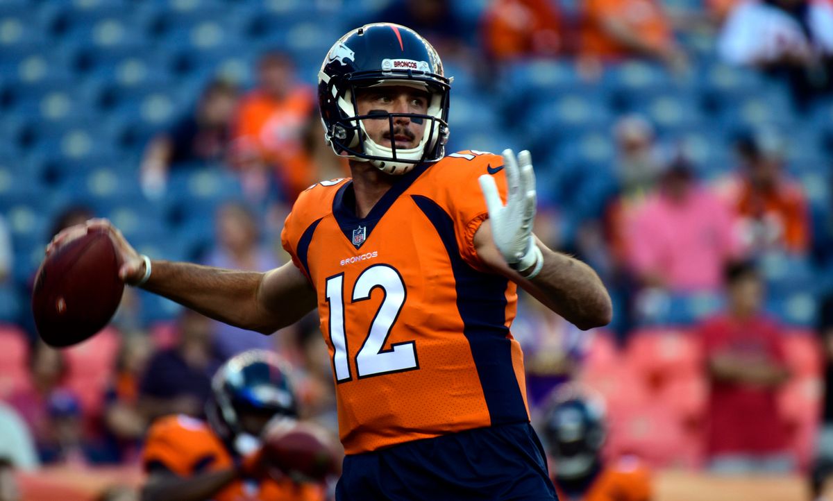 Paxton Lynch was once considered the future for the Denver Broncos.