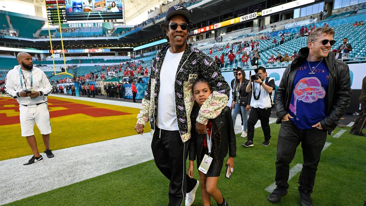 Jay-Z and Blue Ivy