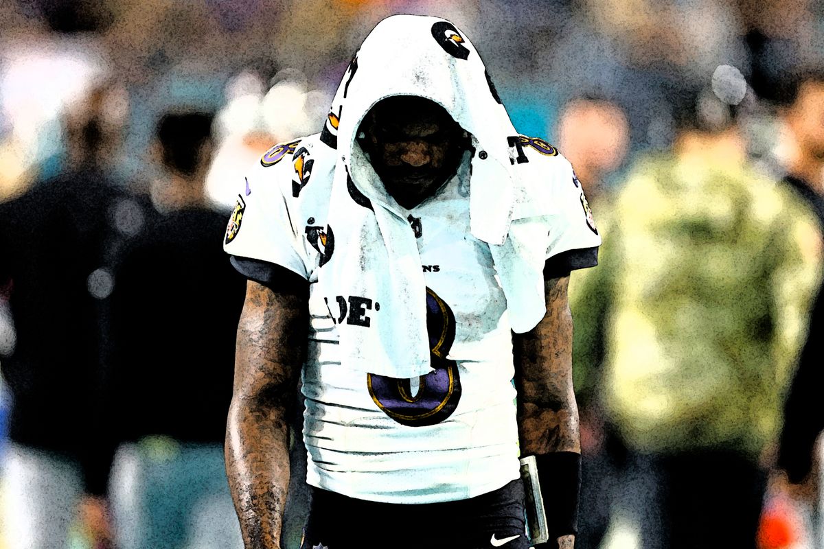 Lamar Jackson and the Ravens got crushed by Miami.