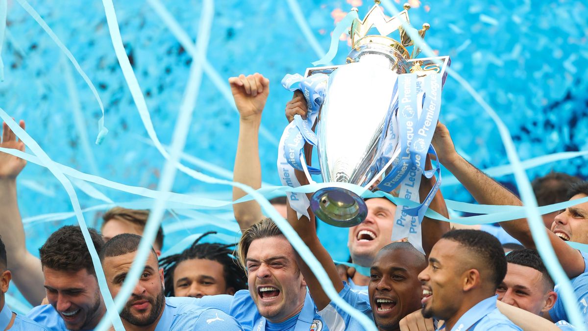 Pep and Man City finish at the top of the table.