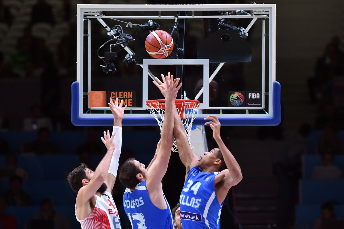 Spain’s  center  Nikola  Mirotic  (left),  Greece’s  center  Kostas  Koufos   and  Greece’s  small  forward  Giannis  Antetokounmpo are among those expected to lead their teams at the Tokyo Games.