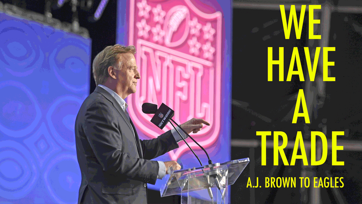 Goodell announces multiple deals tonight.