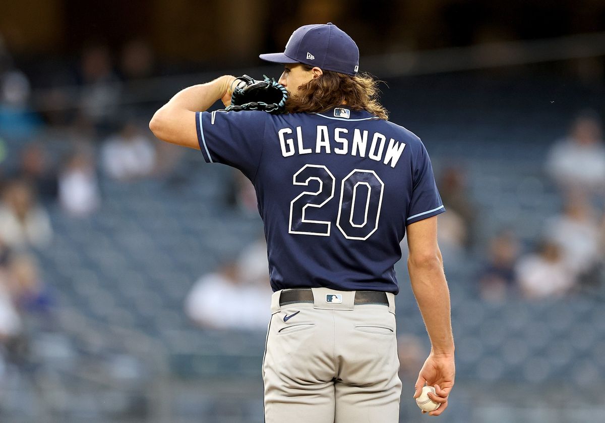Eating ones glove did not appear to be on the list of no-nos.