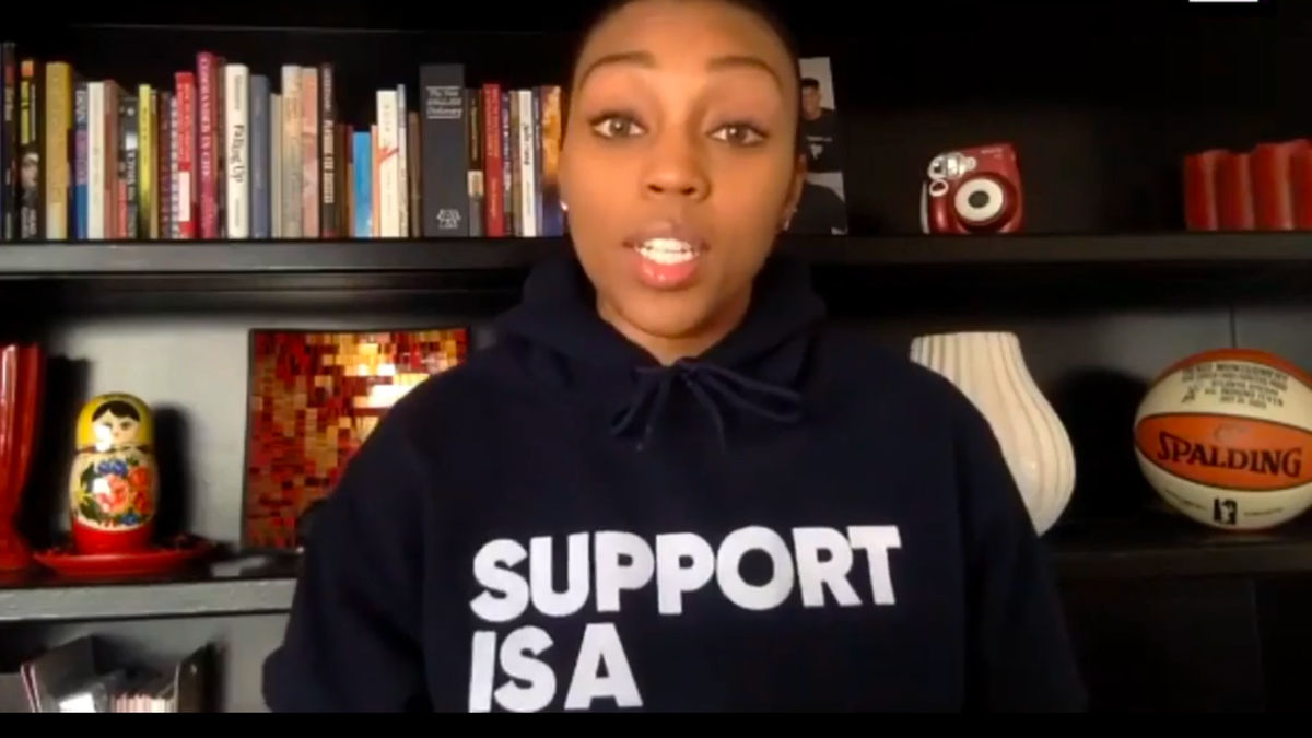 Renee Montgomery is opting out to focus on what matters.