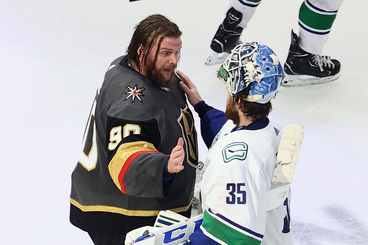 Robin Lehner, who won 9 games in the playoffs this year for the Vegas Golden Knights, signed a 5-year extension with the team.