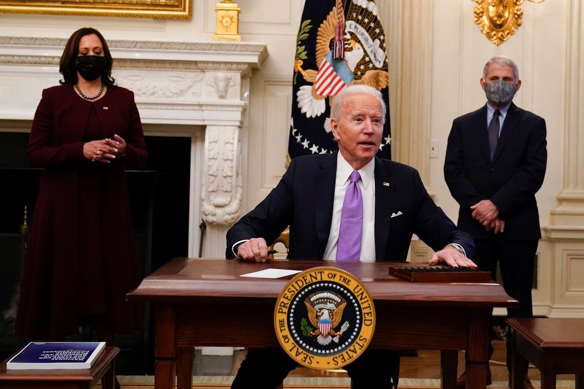 President Biden said some things which, when compared to the batshit fucking lunacy that preceded him in office, sounded pretty reasonable.