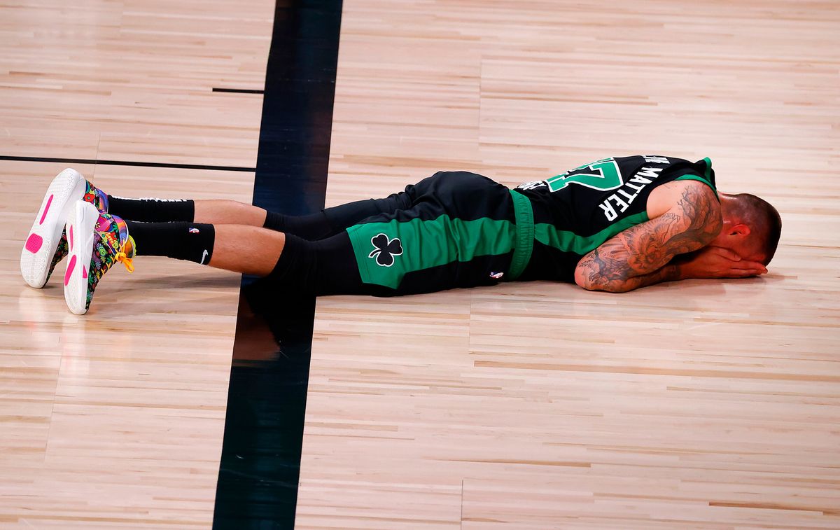 Daniel Theis and the Celtics blew another lead to the Miami Heat in the Eastern Conference Finals.
