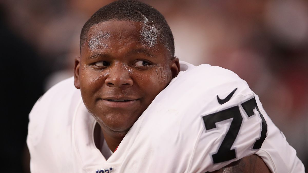 The Raiders’ Trent Brown was released from the hospital on Monday after a battle with complications stemming from COVID.