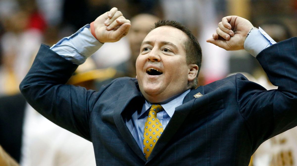 “Yes! My JUCO transfer ‘passed’ his math class!” (Photo credit: Rogelio V. Solis/ [object Object] )