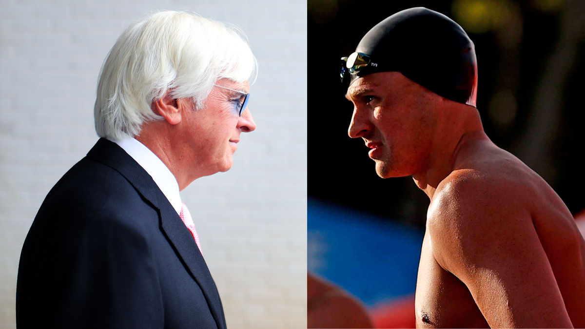Both  Bob Baffert (l.) and Ryan Lochte  are woefully undeserving of a  media -driven redemption arc .