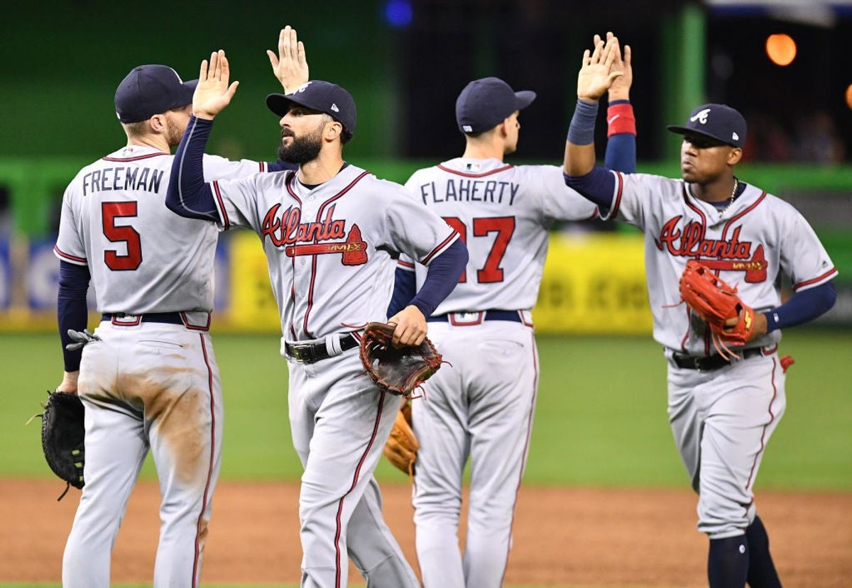 When you suddenly own the best record in the National League.