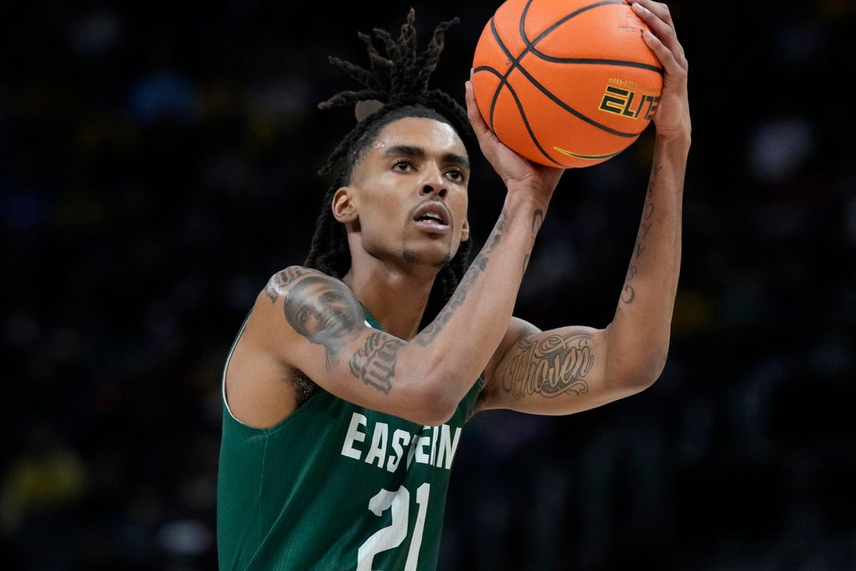Emoni Bates in 2022, as an Eastern Michigan standout.