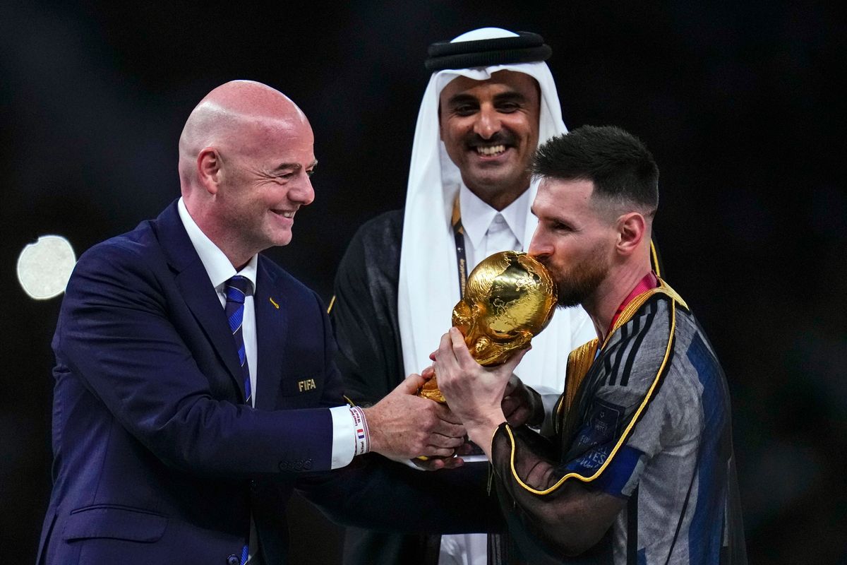 The governing body of soccer increased the size of the 2026 tournament for the second time by approving a bigger group stage for the inaugural 48-team event.