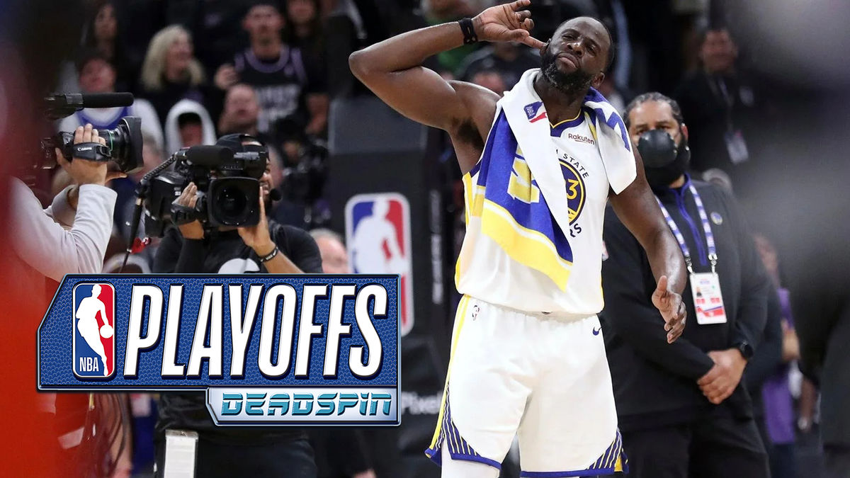 Draymond Green chews the scenery.