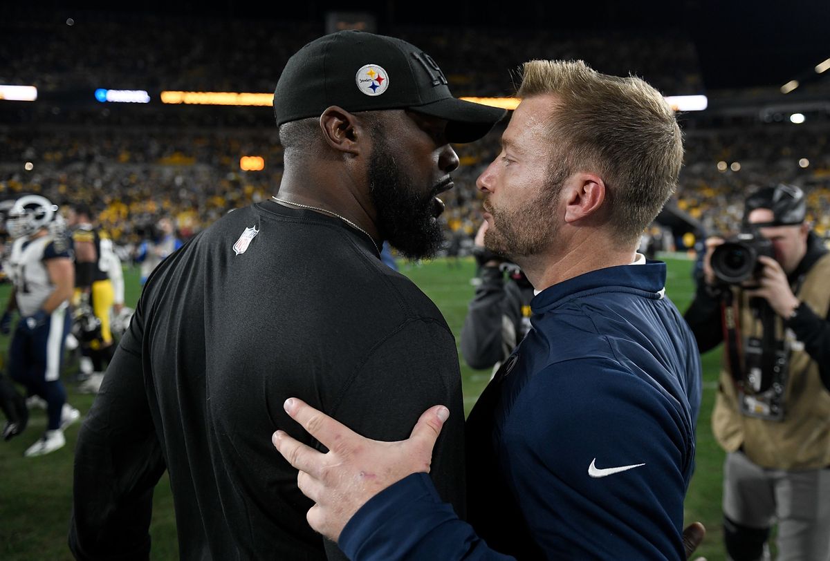 Mike Tomlin and Sean McVay don’t make PFF’s list of top 10 coaches.