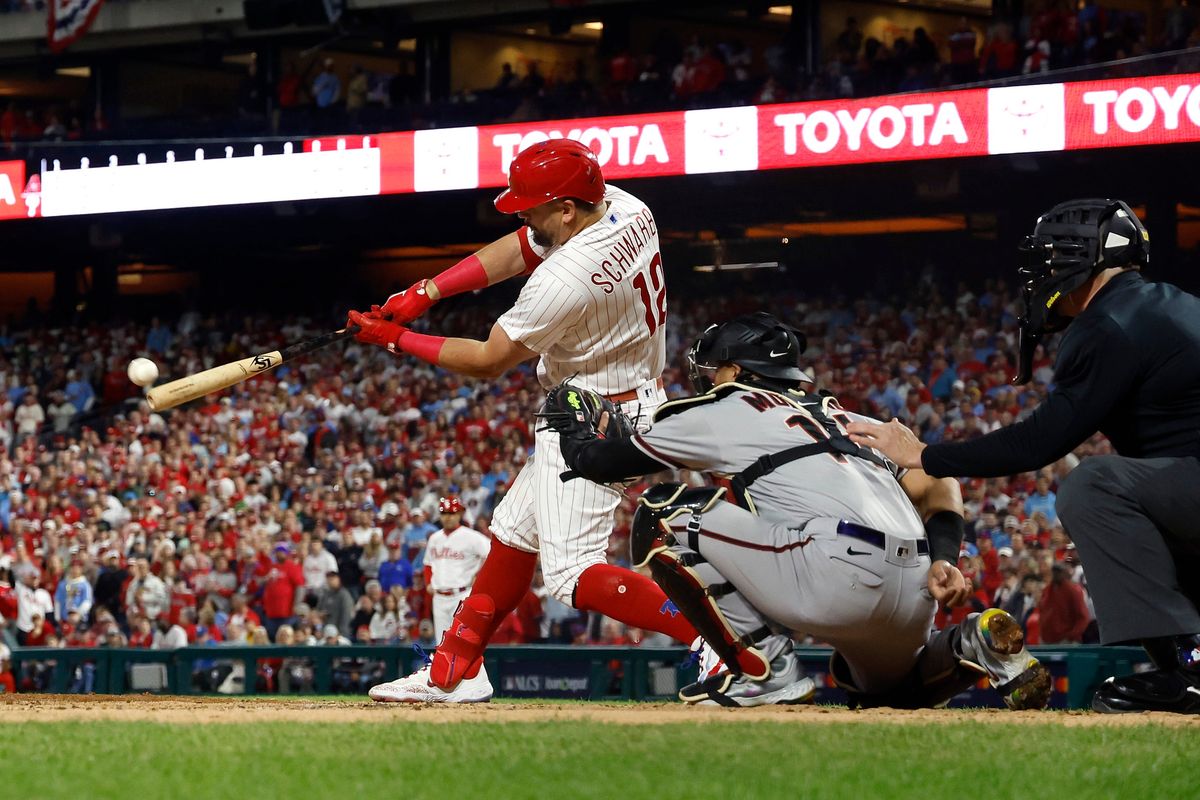 Kyle Schwarber conectó un jonrón contra Arizona