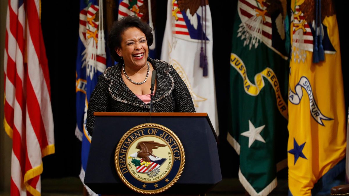 Loretta Lynch.
