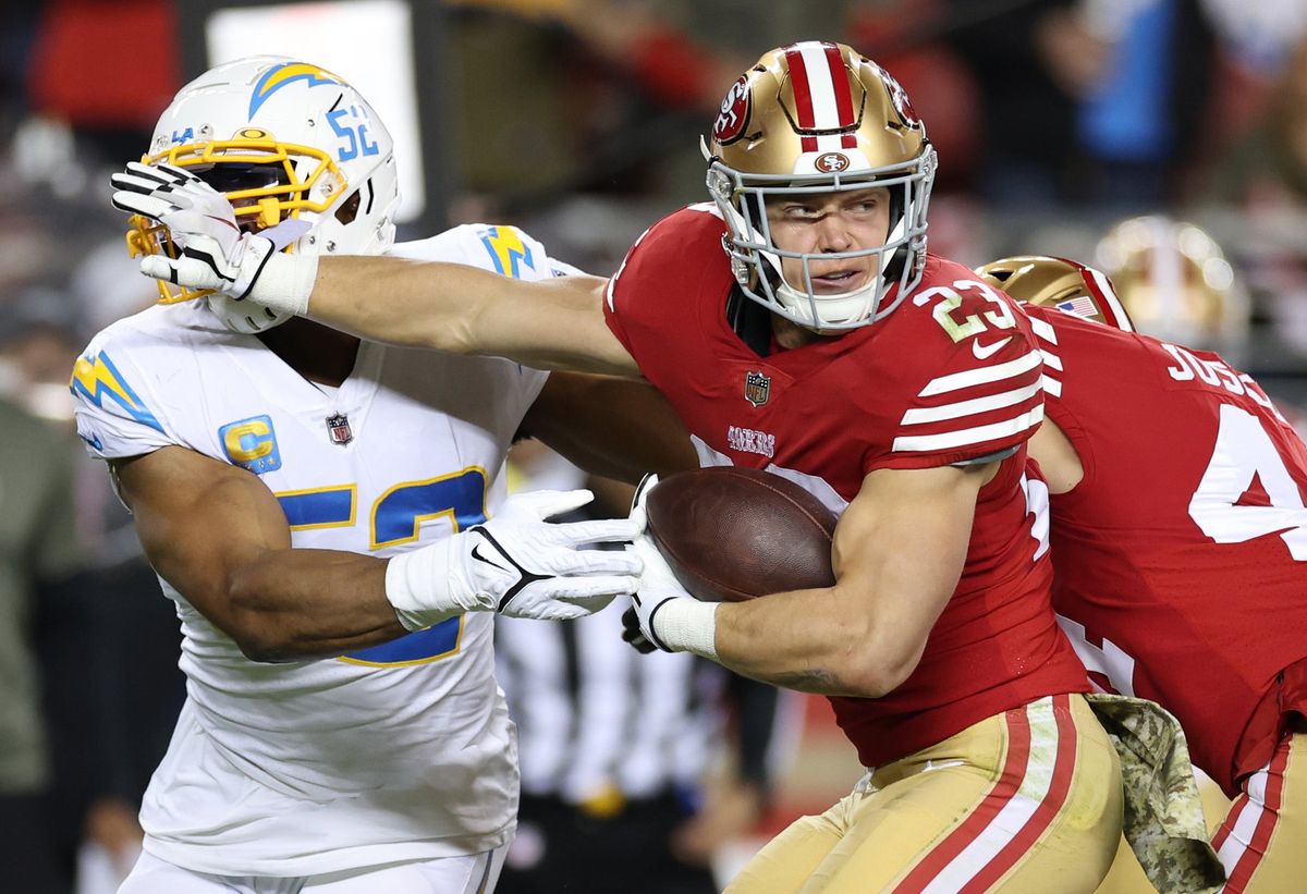 Christian McCaffrey and Niners had better win tonight.