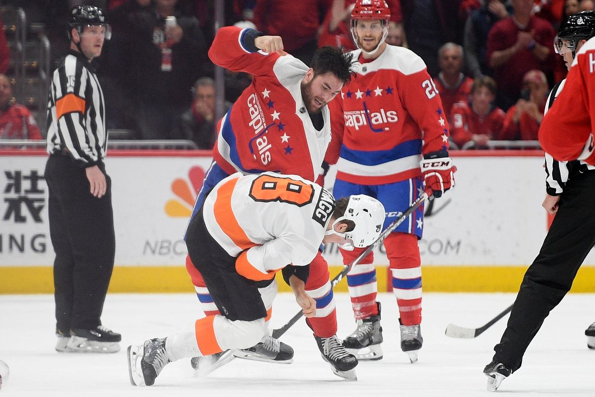 Hey look, another “hockey play” from Tom Wilson.