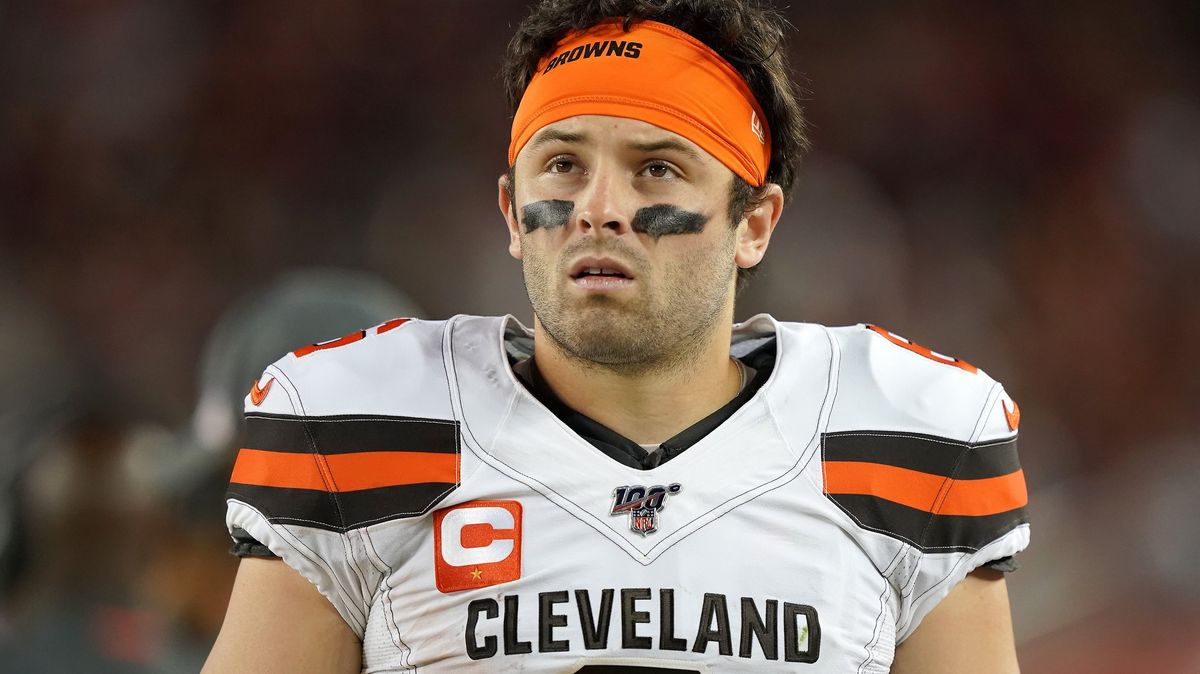 Browns QB Baker Mayfield told a fan on Instagram that  he planned to kneel for the national anthem, before reversing course and announcing he would stand.