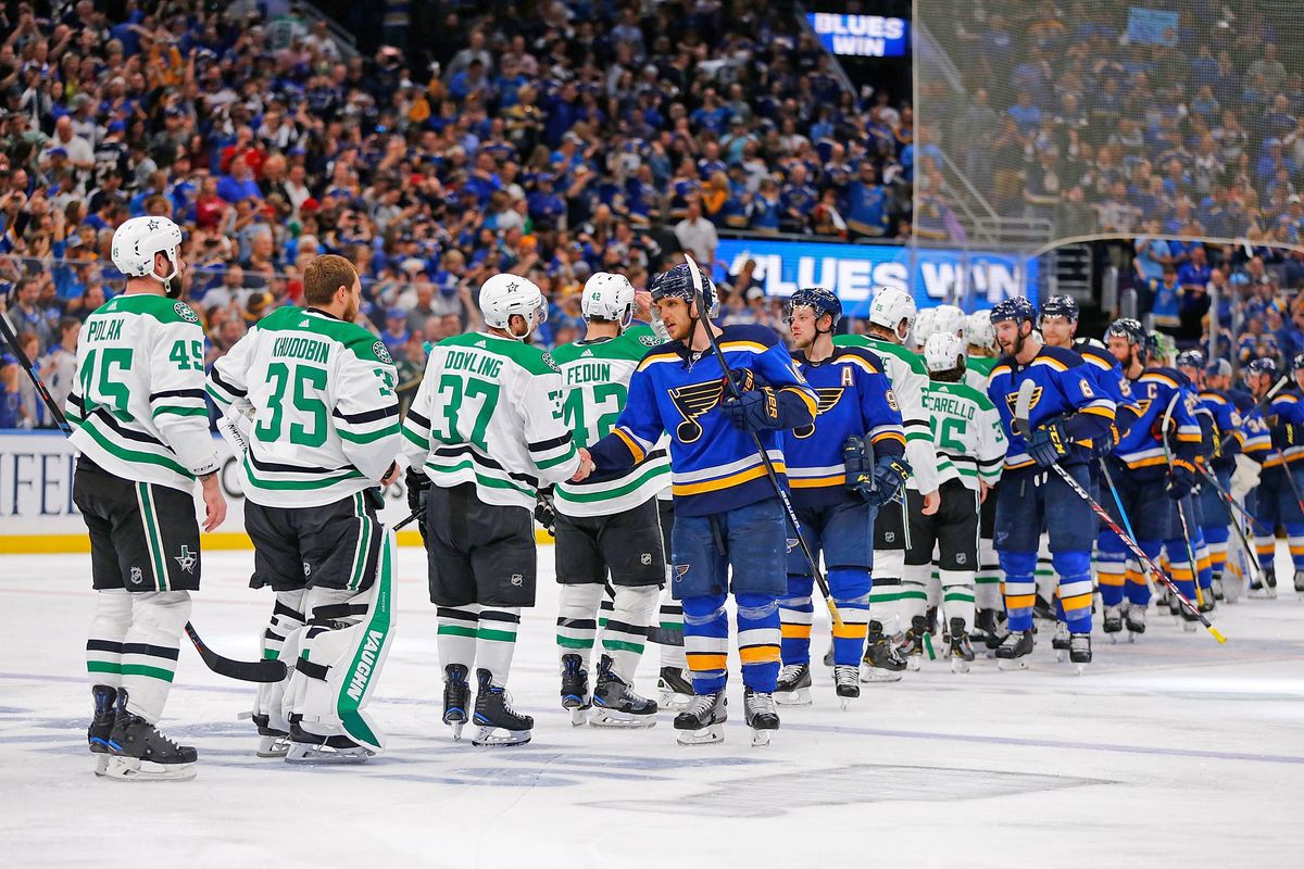 Will NHL teams do their traditional post-playoff game handshakes if play ever resumes?