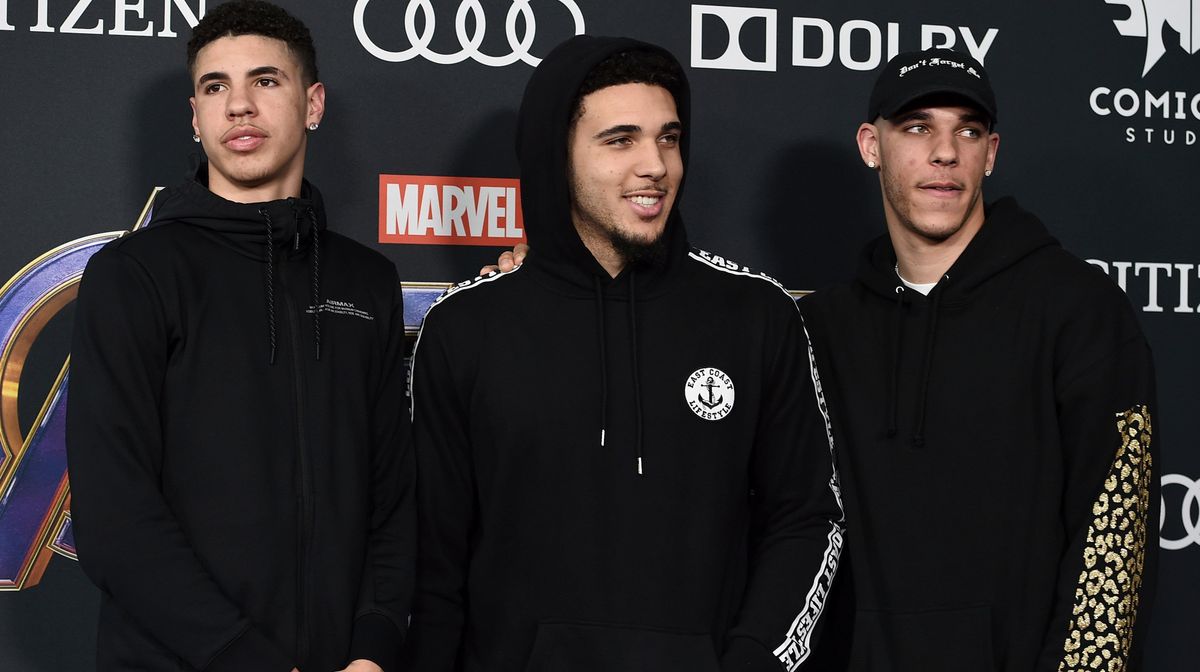 We’ve been reduced to two Ball brothers in the NBA as LiAngelo (center) was waived by Detroit today.
