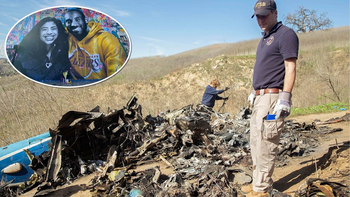 The helicopter carrying Kobe Bryant and his daughter, Gigi, crashed on Jan. 26, 2020.