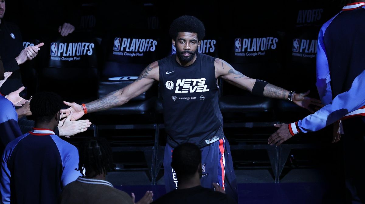 Kyrie does not suffer from a lack of nerve.