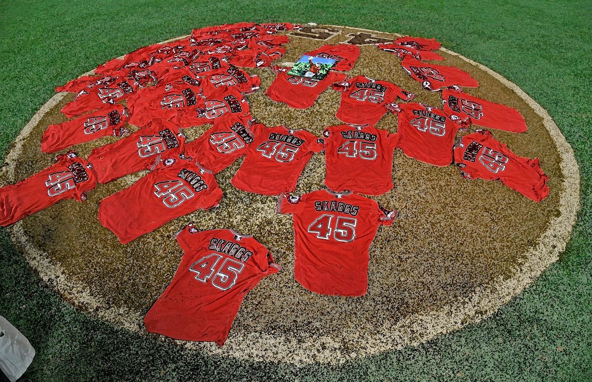 Tyler Skaggs died July 1, 2019.