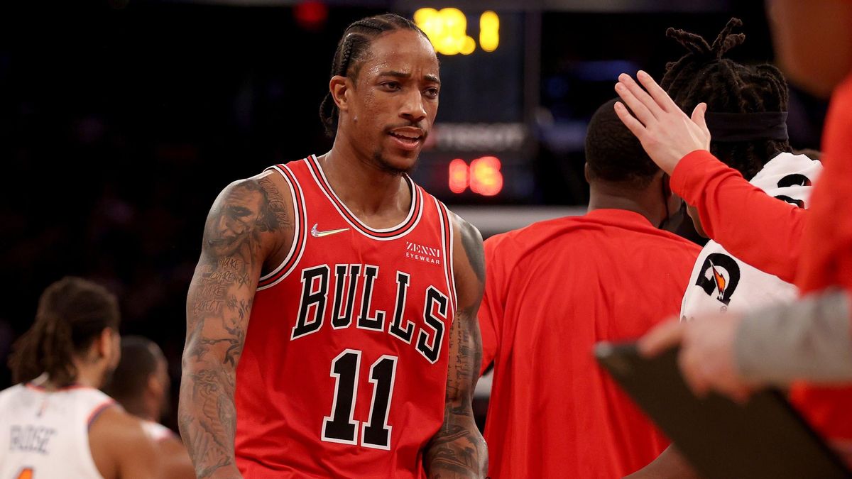 DeMar DeRozan is one of many Bulls players to hit the COVID protocols in the past few days.