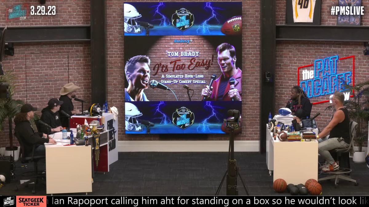 Tom Brady is threatening to sue the creators of “his” AI stand-up special